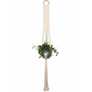 Macrame Boho Hanging Plant Pot Holder